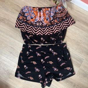 Express Tube Top & Short matching set size M